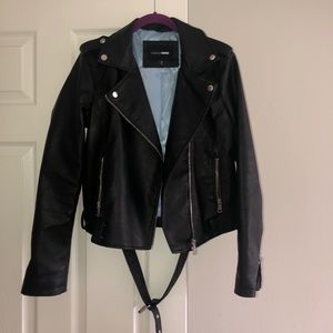 Fashion Nova Vegan Leather Jacket